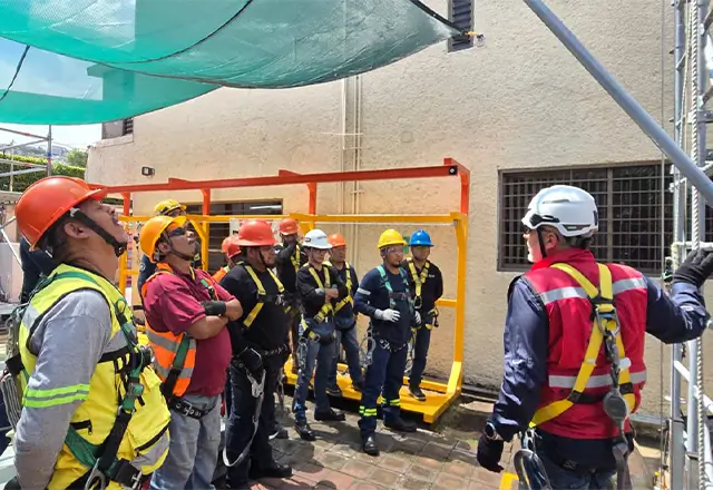 Capacitaciones en trabajos en altura